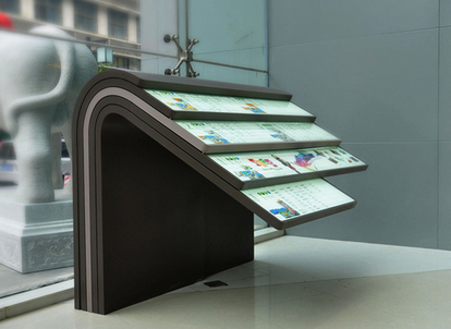 商業(yè)導視系統(tǒng)設計里面的廣告展板制作