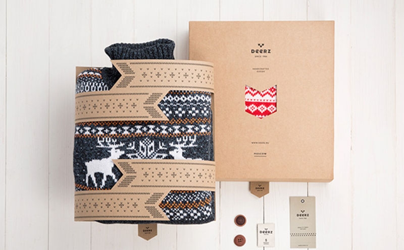 服裝創意包裝設計-整體包裝靈活充滿趣味性