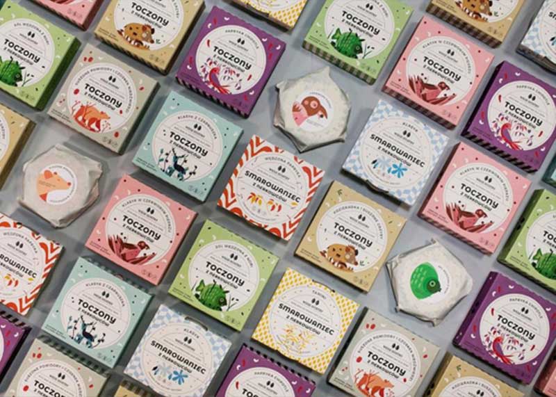 可鹽可甜，動(dòng)物愛好者的心頭好｜小清新插畫素食包裝設(shè)計(jì)