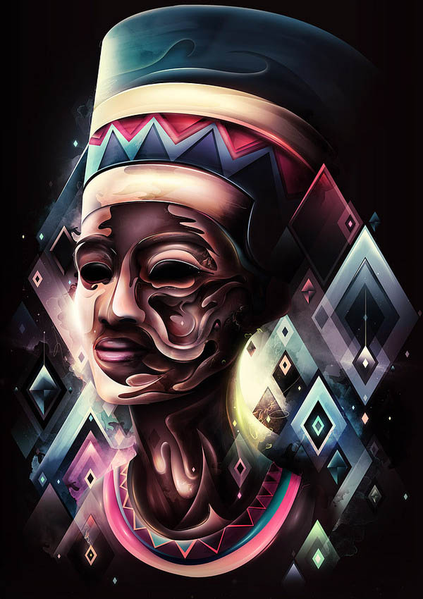 荷蘭Rik Oostenbroek超酷炫的數(shù)字視覺設(shè)計(jì)作品