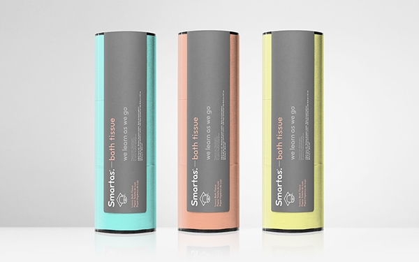 衛生紙品牌包裝設計,用色彩綻放美麗