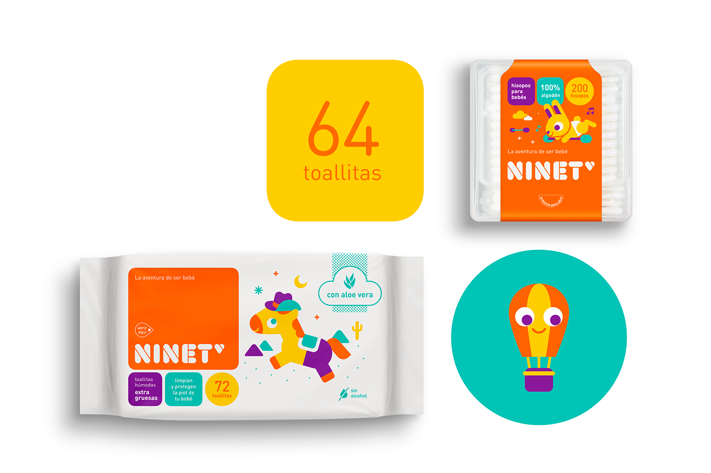 大冒險式嬰兒用品品牌包裝設(shè)計，不一樣的紙尿褲設(shè)計