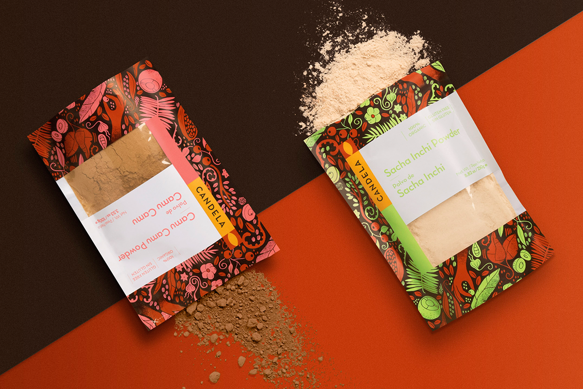 以燭光為靈感的休閑食品巧克力包裝設計