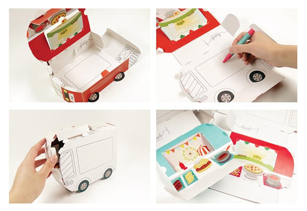 創意兒童餐飲包裝設計，激發小孩的創造力，媽媽們不在為孩子挑食擔心啦！