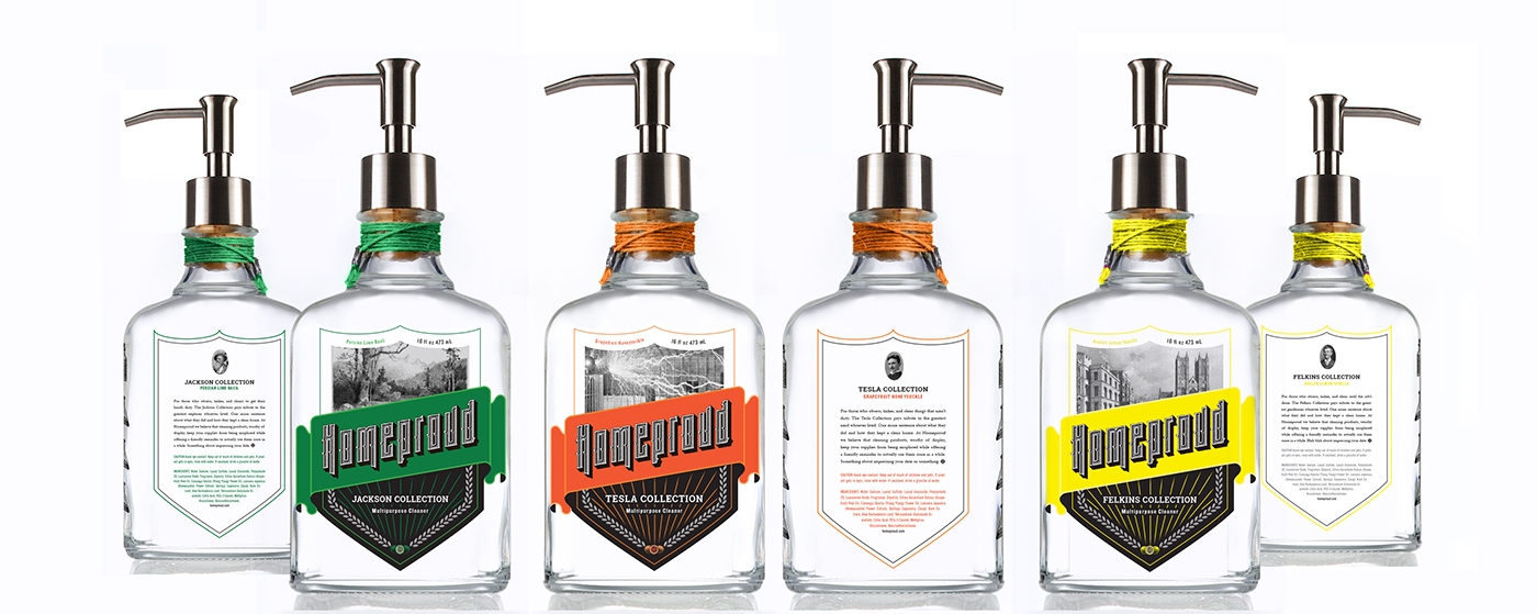 HI，man！ 男性豪華家庭護理用品品牌包裝設計