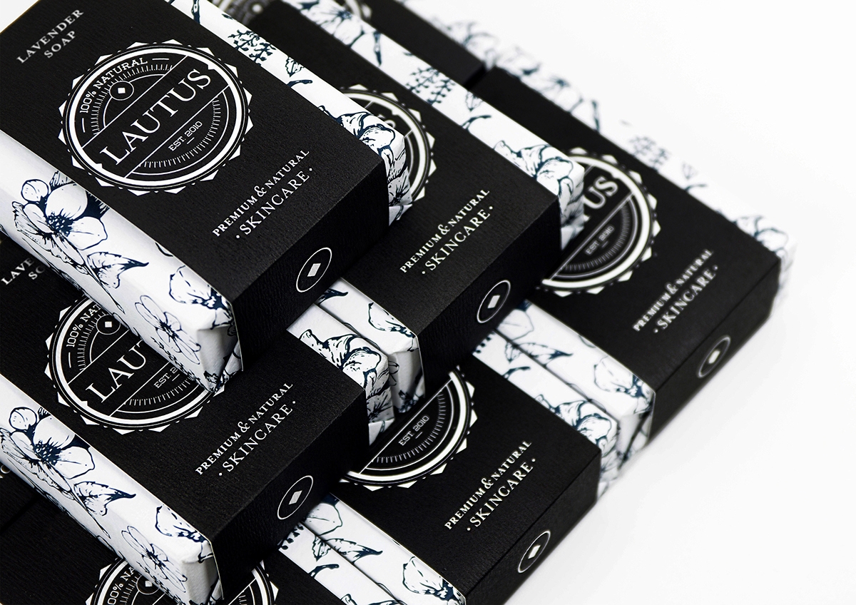 化妝品護(hù)膚產(chǎn)品包裝設(shè)計— 百分之百天然手工皂，沐浴露和洗滌液品牌包裝設(shè)計