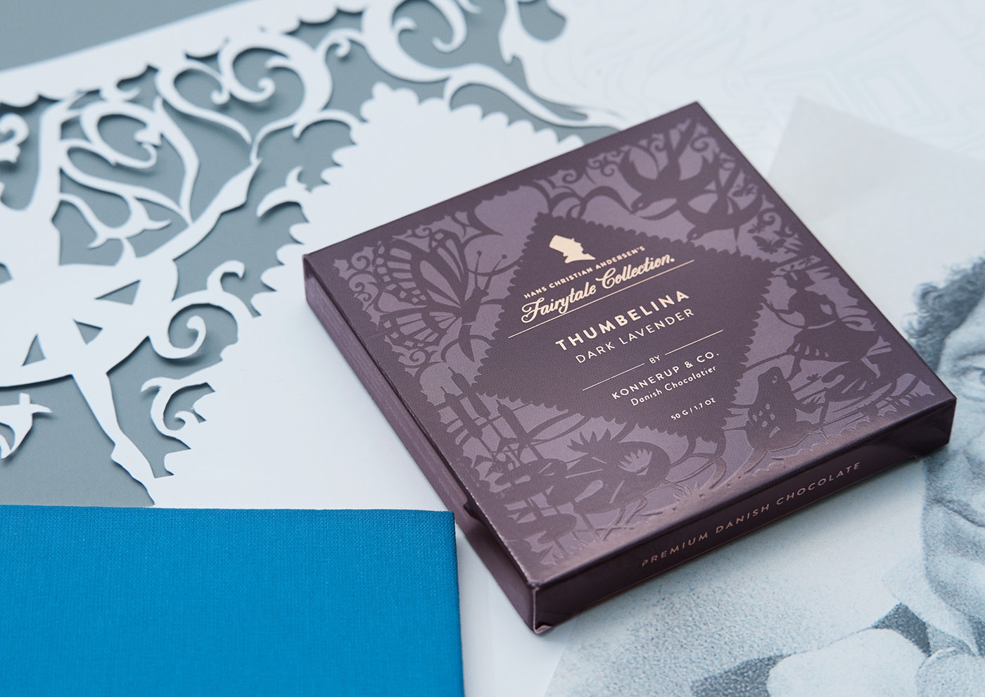 安徒生童話故事創新巧克力包裝設計-杭州食品包裝設計