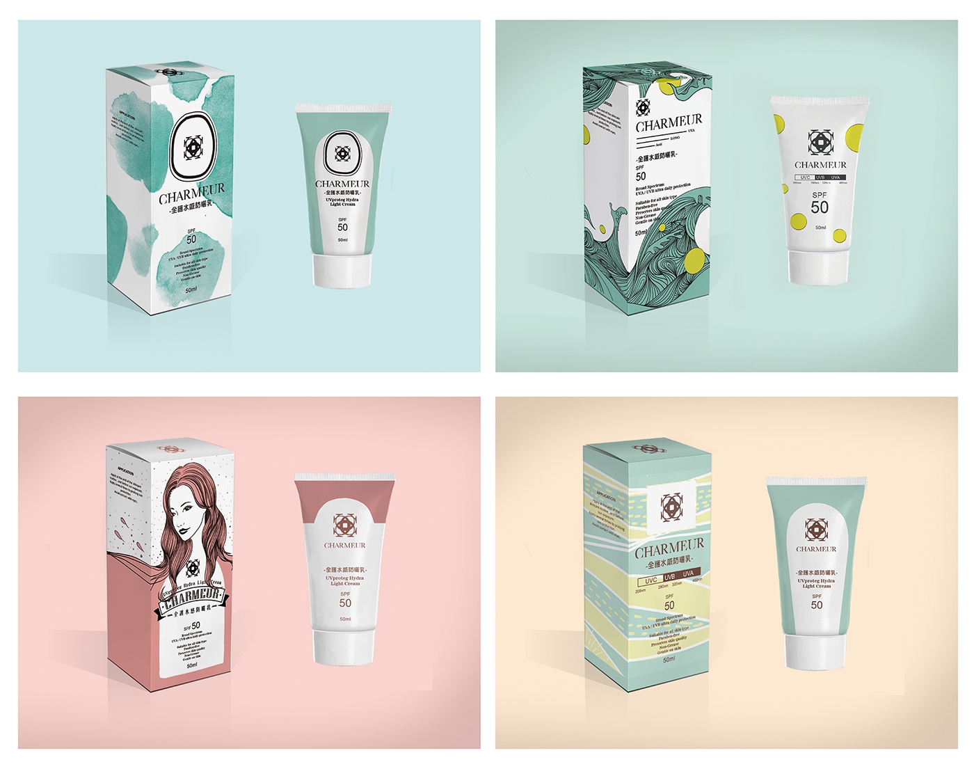 新時代醫學美容化妝品包裝設計研究