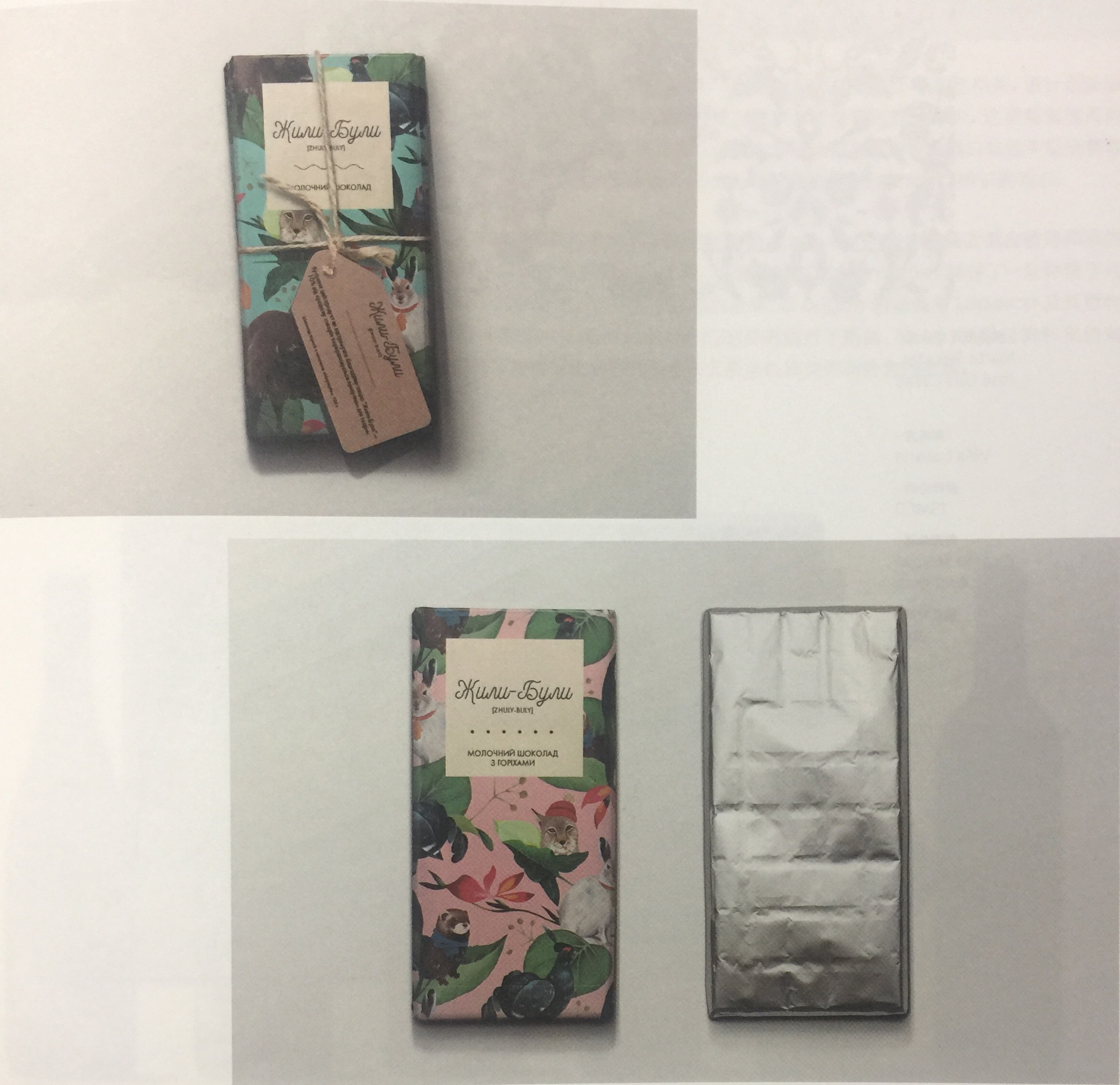 抵制非法獵殺動物、采集植物的行為-巧克力包裝設計