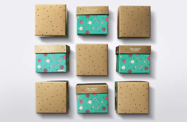 巧克力盒化身圣誕樹！包裝結構創意為顧客帶來的驚喜體驗