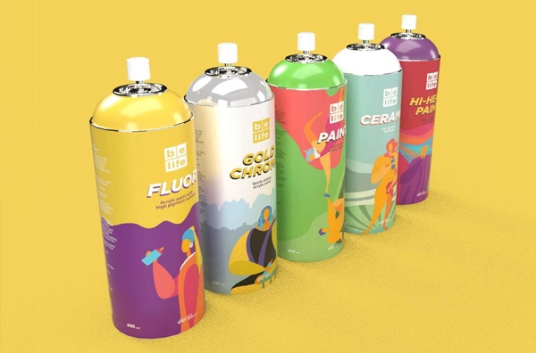 解鎖你的藝術天分，人人都是藝術家！｜BeLife噴漆包裝設計