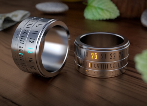 將時間掌握手中|戒指手表設(shè)計