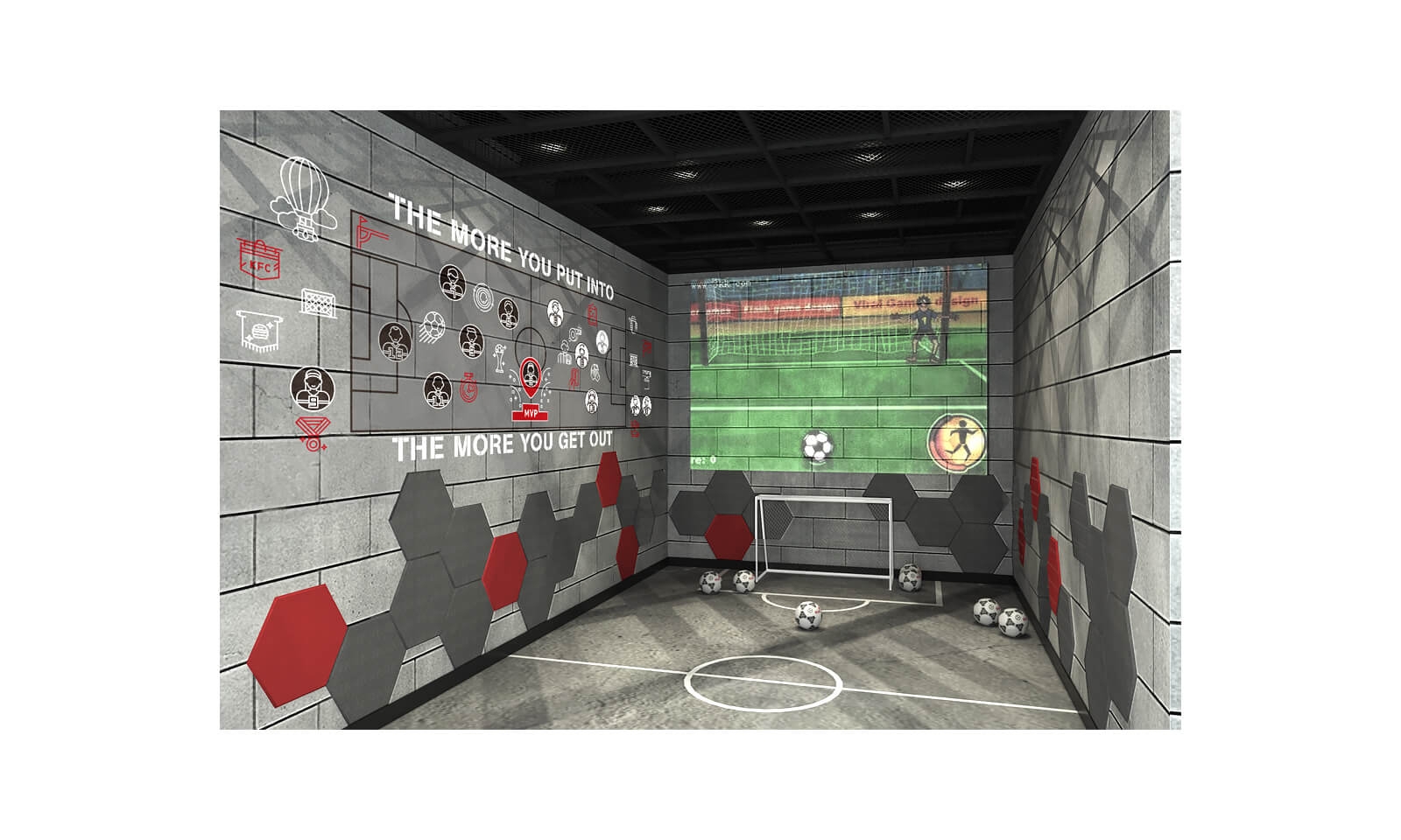 經(jīng)常去肯德基，卻沒有發(fā)現(xiàn)墻上的小巧思|壁畫插畫設計